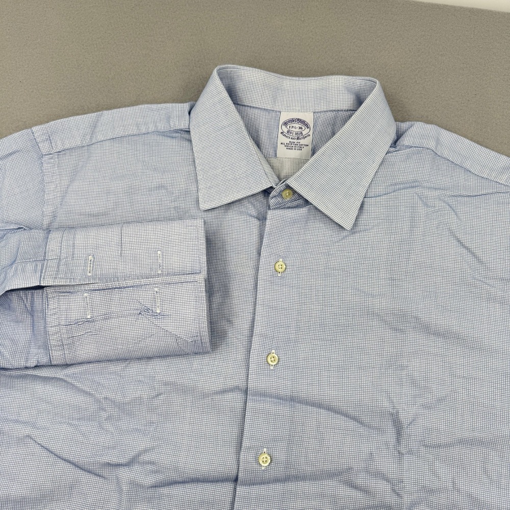 Brooks Brothers‎ Makers & Merchants Slim Fit Dress Shirt French Cuff Made In USA
